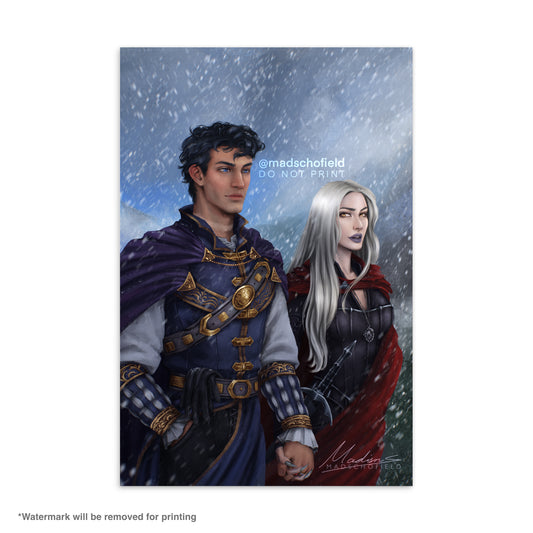 Kingdom of Iron and Ice | Postcard