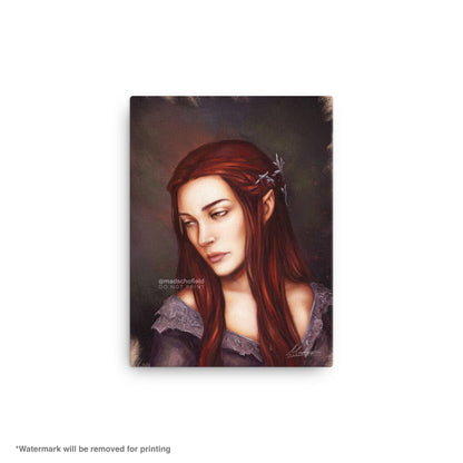 Lady of Autumn Portrait | Canvas