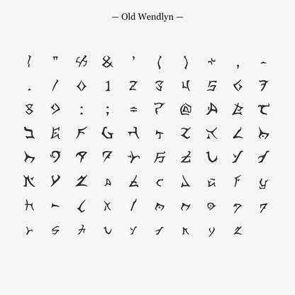 Old Wendlyn | Font